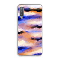 Donkere Wolken: Samsung Galaxy A7 (2018) Transparant Hoesje