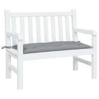 VidaXL Tuinbankkussen 100x50x7 cm oxford stof grijs