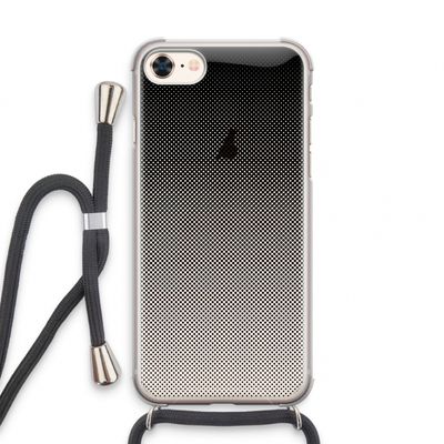 Musketon Halftone: iPhone 8 Transparant Hoesje met koord