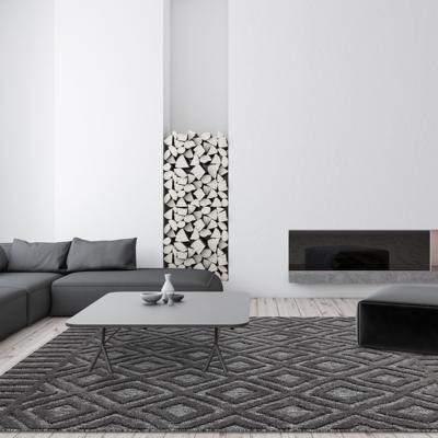 Easy Living - Vloerkleed Salta SA02 Charcoal Diamond -