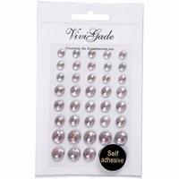 Hobby/knutsel kristal plaksteentjes - 40x stuks - roze - strass steentjes - Plak juwelen Hobby/knutsel kristal plaksteentjes - 40x stuks - roze - strass steentjes - Plak juwelen