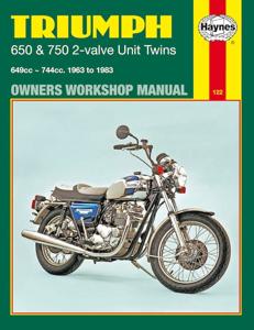 Triumph 650 & 750 2-valve Unit Twins (63 - 83) 0122