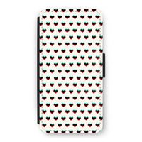 Hartjes: iPhone 12 Pro Flip Hoesje