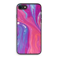 Paarse stroom: iPhone SE 2020 Biologisch afbreekbaar hoesje