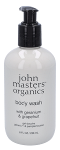 John Master Organic - Jmo Geranium & Grapefruit Bodywash 236 ml Douche & bad