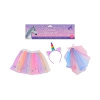 Johntoy John toy unicorn verkleedset 3-delig