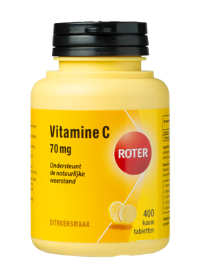 Roter Vitamine C Tabletten Citroensmaak
