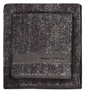 Marc O'Polo Melange Anthracite & Silver-Handdoek (50 x 100 cm)