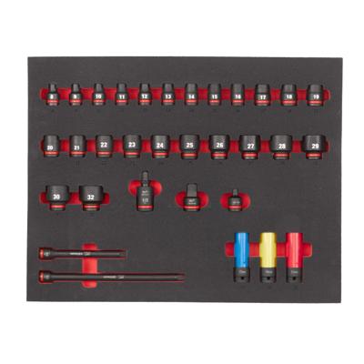 Milwaukee Foam Inlay | 1/2" Doppenset | 32-delig - 4932493392