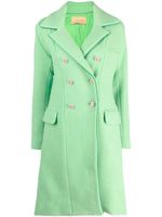 CORMIO manteau Dominique à boutonnière croisée - Vert