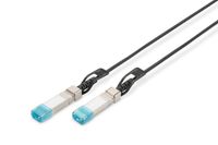 ASSMANN Electronic DN-81224-01 Glasvezel kabel 5 m SFP+ Zwart