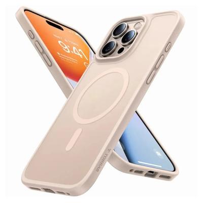 Torras iPhone 16 Pro Max hoesje - slanke bescherming met MagSafe ondersteuning -Woestijngoud