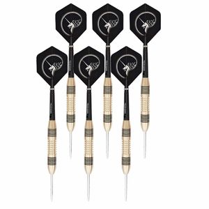 2x Set van 3 dartpijlen Core Brass 21 grams