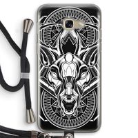Oh Deer: Samsung Galaxy A5 (2017) Transparant Hoesje met koord