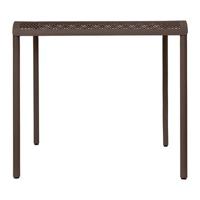 ferm LIVING Dapple Tuintafel B 80 x D 80 cm - Dark Chocolate - thumbnail