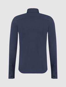 Purewhite Essential Overhemd Heren Blauw - Maat XXL - Kleur: Blauw | Soccerfanshop