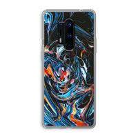 Black Unicorn: OnePlus 8 Pro Transparant Hoesje Black Unicorn: OnePlus 8 Pro Transparant Hoesje