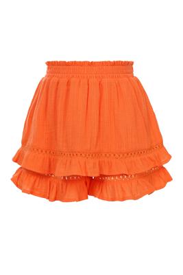 10Sixteen Fancy Skort Tangerine