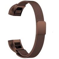 FitBit Alta HR Milanese bandje - Maat: Small - Coffee - thumbnail