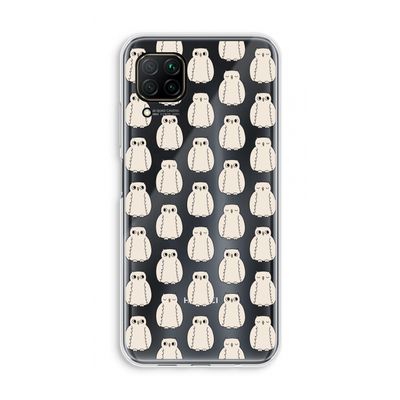 Uilen: Huawei P40 Lite Transparant Hoesje