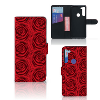 Motorola G8 Power Hoesje Red Roses - thumbnail