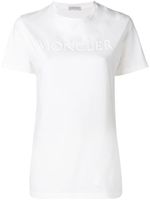 Moncler t-shirt à logo brodé de perles - Blanc - thumbnail