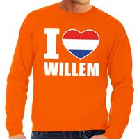 Oranje I love Willem trui heren 2XL  -