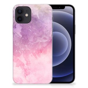 Hoesje maken iPhone 12 | 12 Pro (6.1") Pink Purple Paint