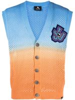 Mauna Kea gilet à patch logo - Bleu
