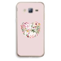 GRL PWR Flower: Samsung Galaxy J3 (2016) Transparant Hoesje