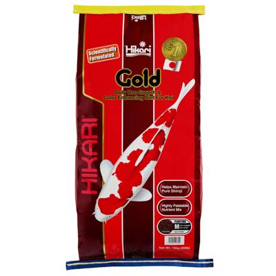 Hikari Gold Medium 10 Kg - Professioneel Koi Voer voor Kleurverbetering en Vitaliteit