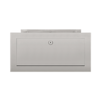 Formani Square LSQ390 inbouwbrievenbus mat RVS