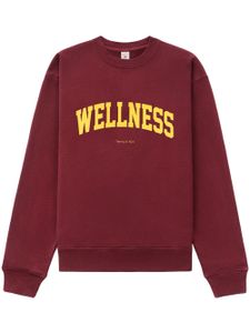 Sporty & Rich sweat Wellness Ivy en coton - Rouge