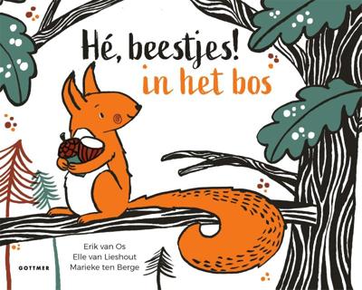 Hé, beestjes! In het bos (Kartonboek)