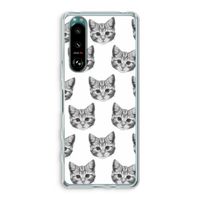 Kitten: Sony Xperia 5 III Transparant Hoesje
