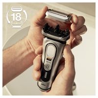 Braun Series 9 Elektrisch Scheerapparaat Vervangingskop 94M, Zilver - thumbnail