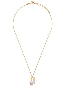 TASAKI collier en or 18ct Balance Note Collection Line à perles Akoya