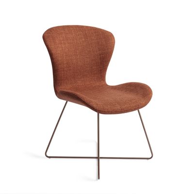Jesper Home Eetkamerstoel 'Moji' Cross Rose, kleur Happy Hazel