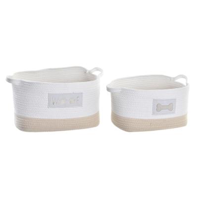 Mandenset DKD Home Decor 43 x 30 x 23 cm