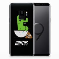 Samsung Galaxy S9 Telefoonhoesje met Naam Cactus Poo