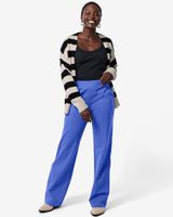 HEMA Dames Broek Eliza Blauw (blauw) - thumbnail