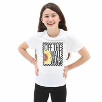 T-Shirt met Korte Mouwen voor kinderen Vans Sunlit Crew Wit - Maat: L