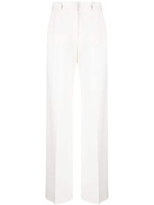 Dolce & Gabbana pantalon droit à taille haute - Blanc