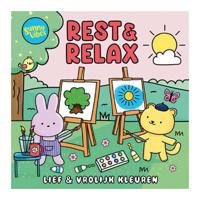 Lantaarn Publishers Kleurboek sunny vibes - rest & relax