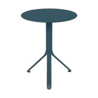 Fermob Rest'o tuintafel Ø60 cm Acapulco Blue