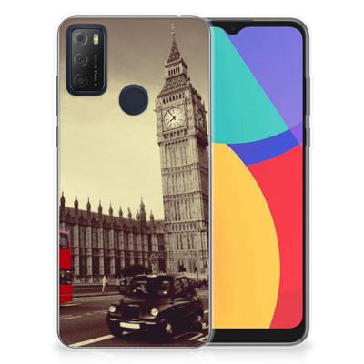 Alcatel 1S (2021) | Silliconen Back Cover | Londen