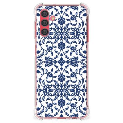 Samsung Galaxy A13 5G | A04s Case Flower Blue Samsung Galaxy A13 5G | A04s Case Flower Blue
