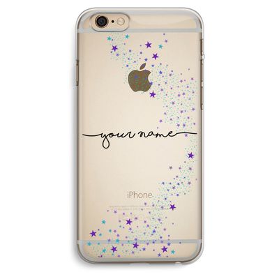 Sterren: iPhone 6 Plus / 6S Plus Transparant Hoesje