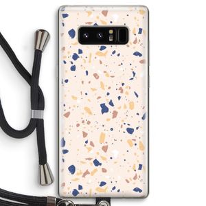 Terrazzo N°23: Samsung Galaxy Note 8 Transparant Hoesje met koord