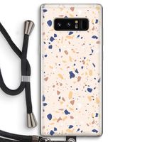 Terrazzo N°23: Samsung Galaxy Note 8 Transparant Hoesje met koord